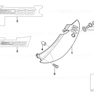 Torx bolt M8X16MK - BMW Motorrad Calitate înaltă