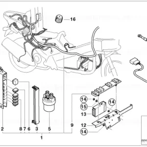 Adapter wiring harness, special access. - BMW Motorrad Cumpără online