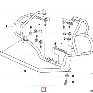 Super ofertă Retrofit kit, safety bar SW - BMW Motorrad