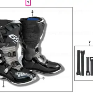 Boot Rallye GS Pro, schwarz-gun 48 - BMW Motorrad Comandă acum