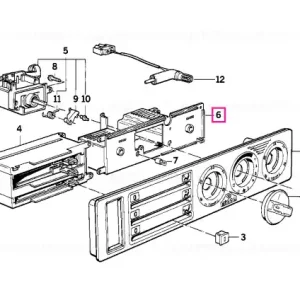 Ultima șansă Control unit f heater control HR34 - BMW